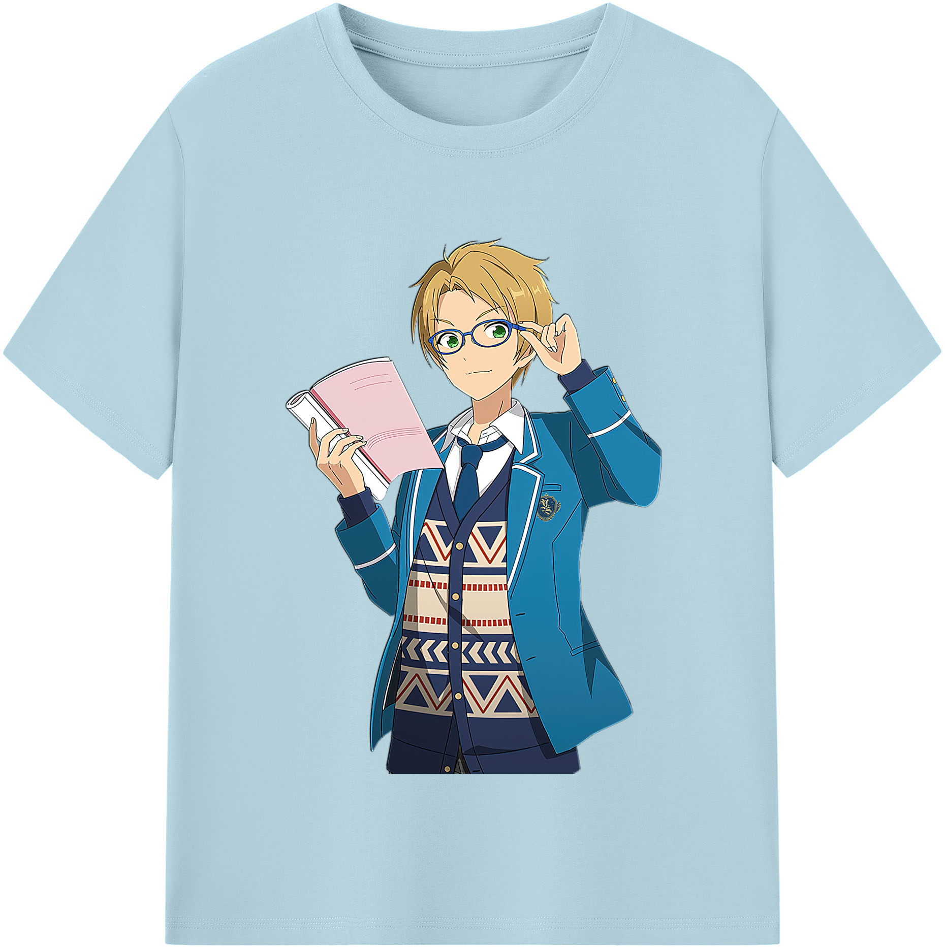 （画像用） あんさんぶるスターズ! Ensemble Stars 綿100％半袖Tシャツ（フロントプリント）